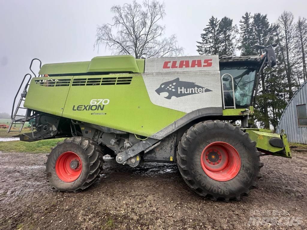 CLAAS Lexion 670 Θεριζοαλωνιστικές μηχανές