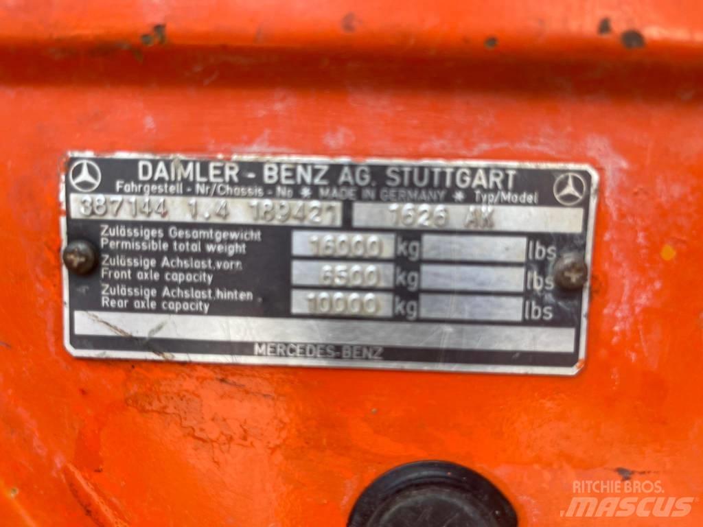 Mercedes-Benz 1626K Φορτηγά με Γερανό