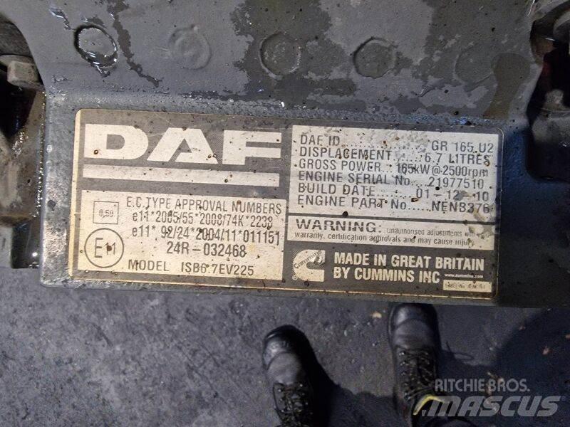 DAF GR165U2 Κινητήρες