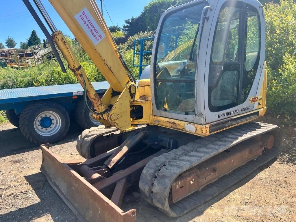 New Holland E 80 Μίνι εκσκαφείς 7t - 12t