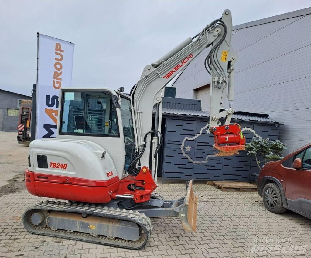 Takeuchi TB 240 Εκσκαφάκι (διαβολάκι) < 7t