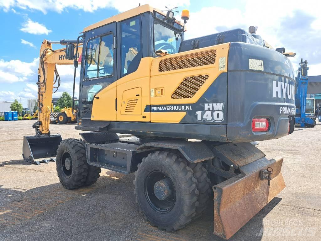 Hyundai HW140 Εκσκαφείς με τροχούς - λάστιχα