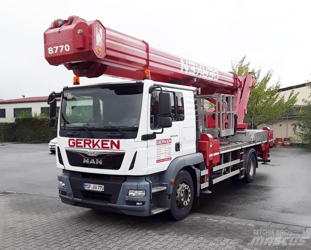 Ruthmann T400 Εναέριες πλατφόρμες τοποθετημένες σε φορτηγό