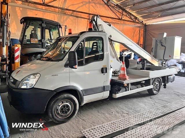 Multitel 160 Alu DS Εναέριες πλατφόρμες τοποθετημένες σε φορτηγό