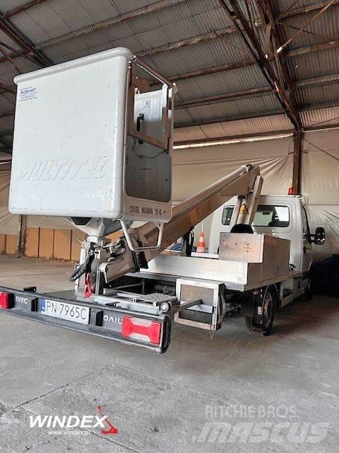 Multitel 160 Alu DS Εναέριες πλατφόρμες τοποθετημένες σε φορτηγό
