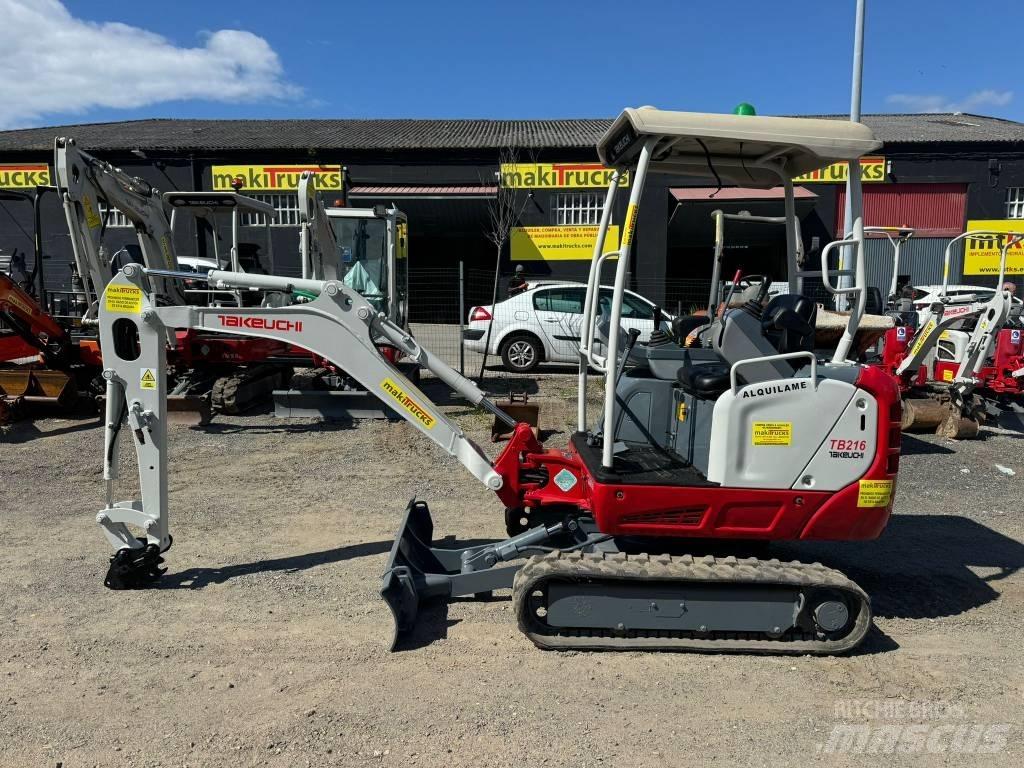 Takeuchi TB 216 Εκσκαφάκι (διαβολάκι) < 7t