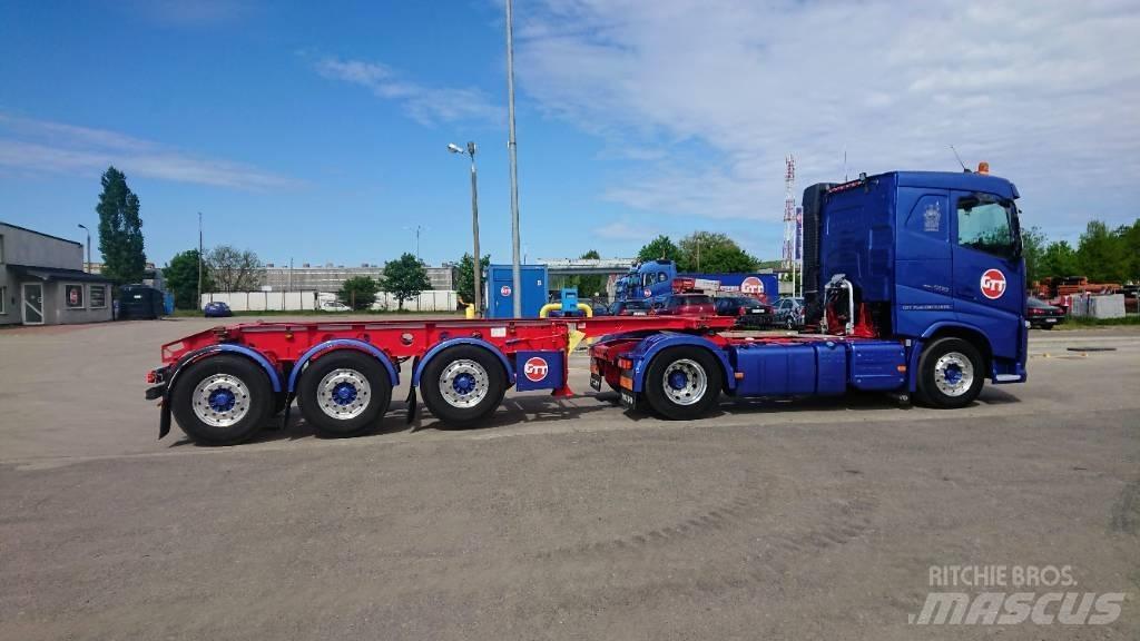 Fliegl SDS 380 Ημιρυμούλκες φόρτωσης κάδων