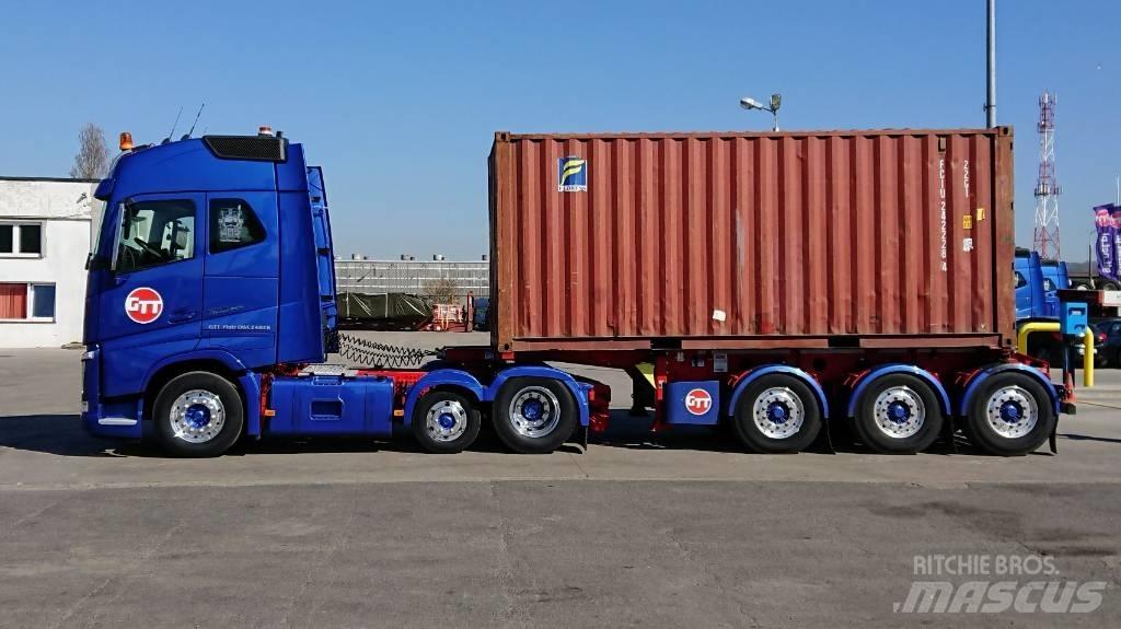 Fliegl SDS 380 Ημιρυμούλκες φόρτωσης κάδων