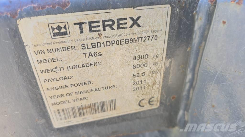 Terex TA 6 Dumpers εργοταξίου