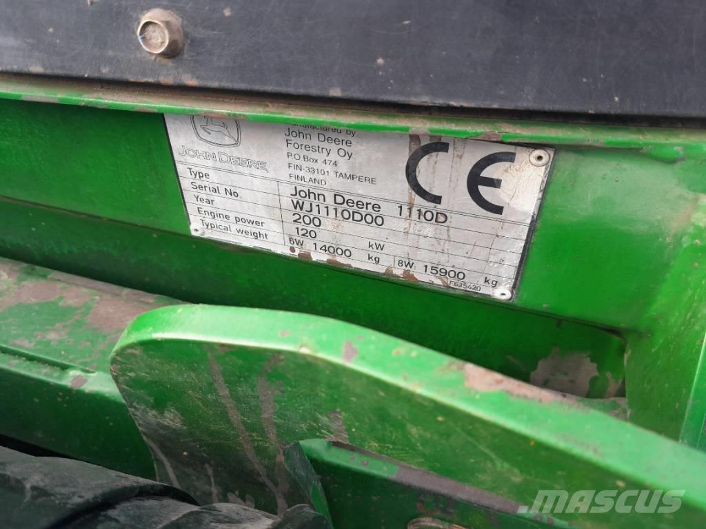 John Deere 1110 D Μεταφορείς ξυλείας