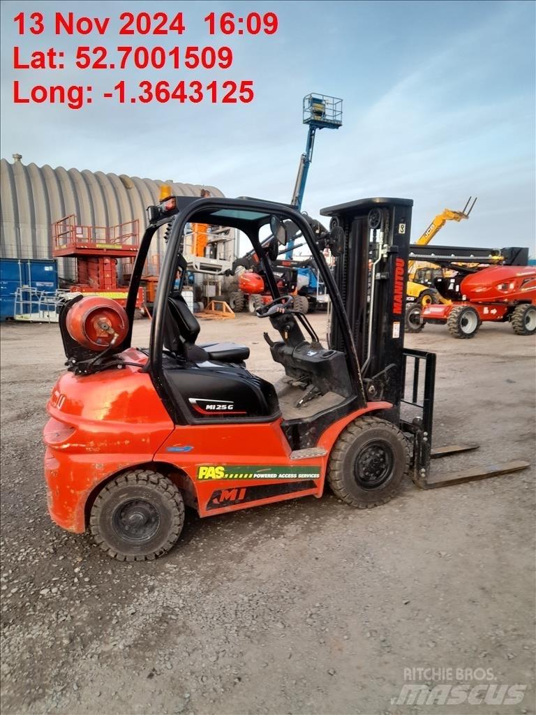 Manitou MI 25 G Περονοφόρα ανυψωτικά κλαρκ με φυσικό αέριο LPG