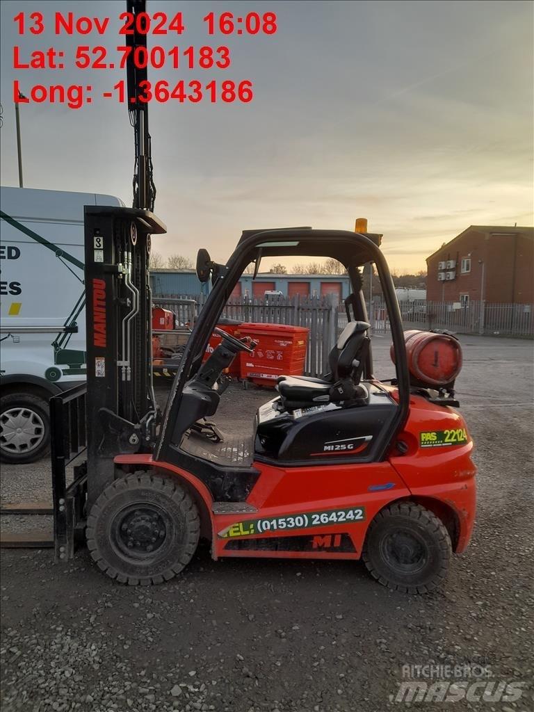 Manitou MI 25 G Περονοφόρα ανυψωτικά κλαρκ με φυσικό αέριο LPG