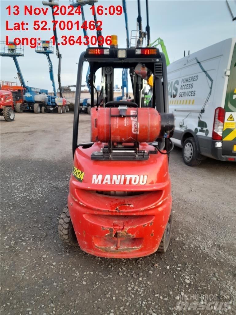 Manitou MI 25 G Περονοφόρα ανυψωτικά κλαρκ με φυσικό αέριο LPG