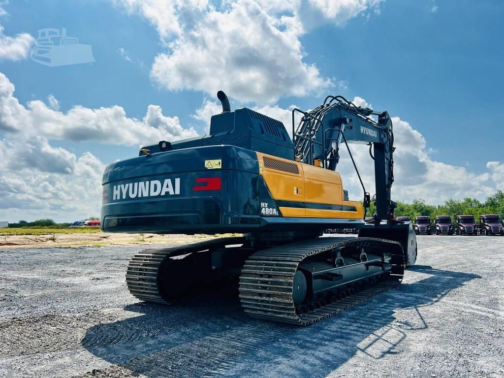 Hyundai HX 480 AL Εκσκαφείς με ερπύστριες