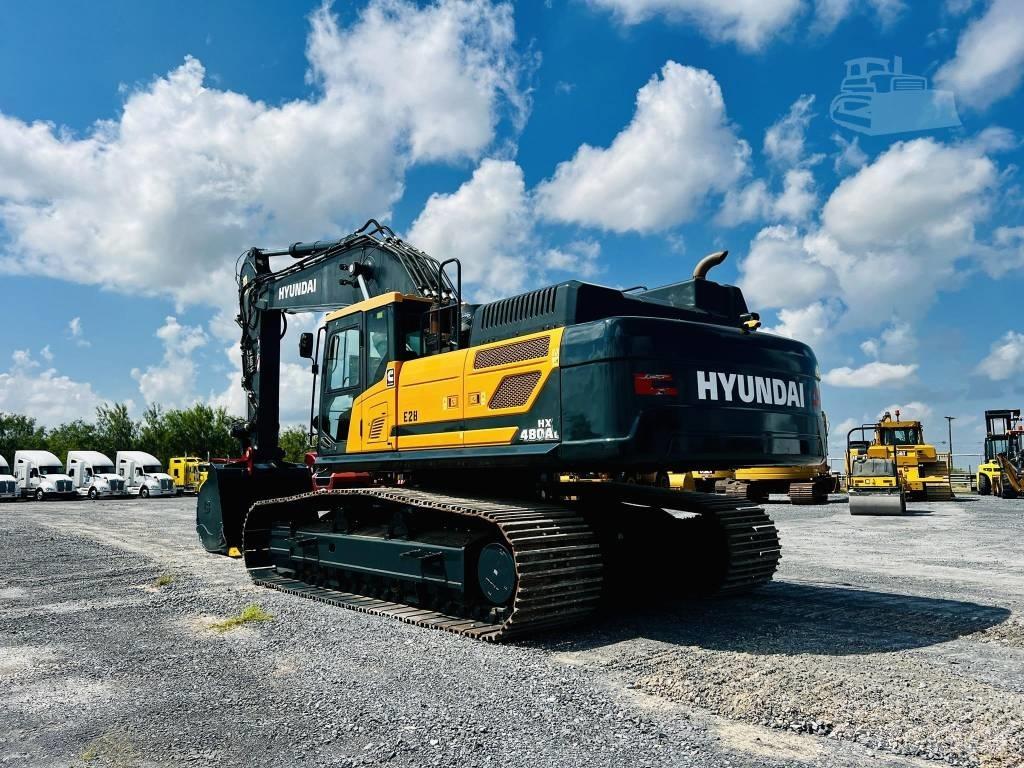 Hyundai HX 480 AL Εκσκαφείς με ερπύστριες