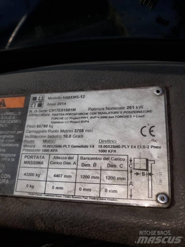 Hyster H48.00XMS-12 Πετρελαιοκίνητα Κλαρκ