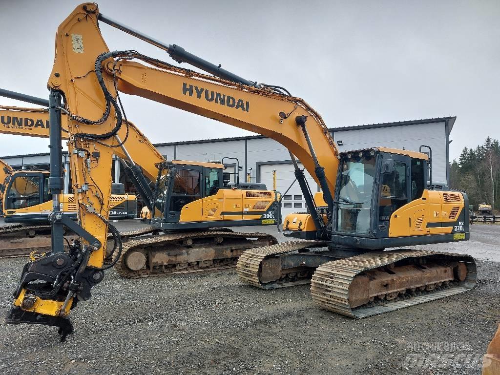 Hyundai HX 220 L Εκσκαφείς με ερπύστριες