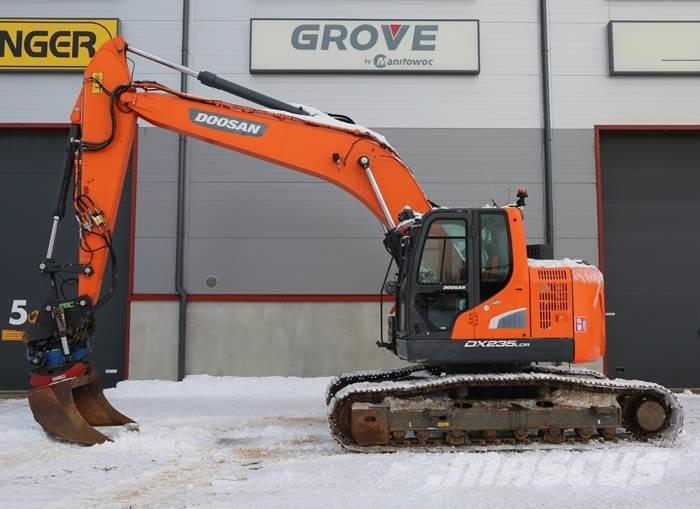Doosan DX235LCR-5 Εκσκαφείς με ερπύστριες