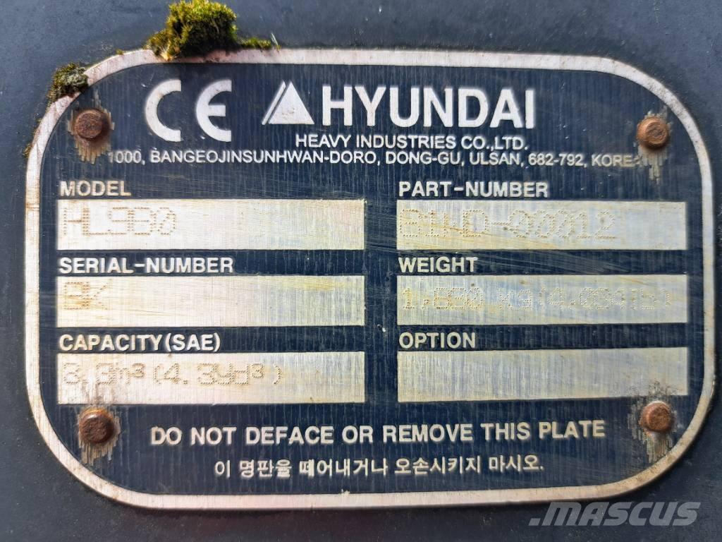 Hyundai HL980 Κουβάδες