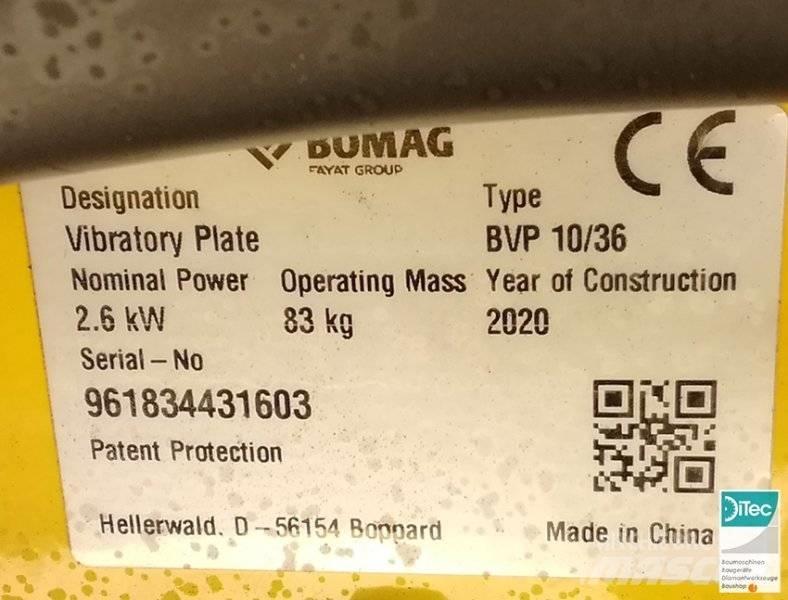 Bomag BVP 10/36 Επίπεδοι κόπανοι