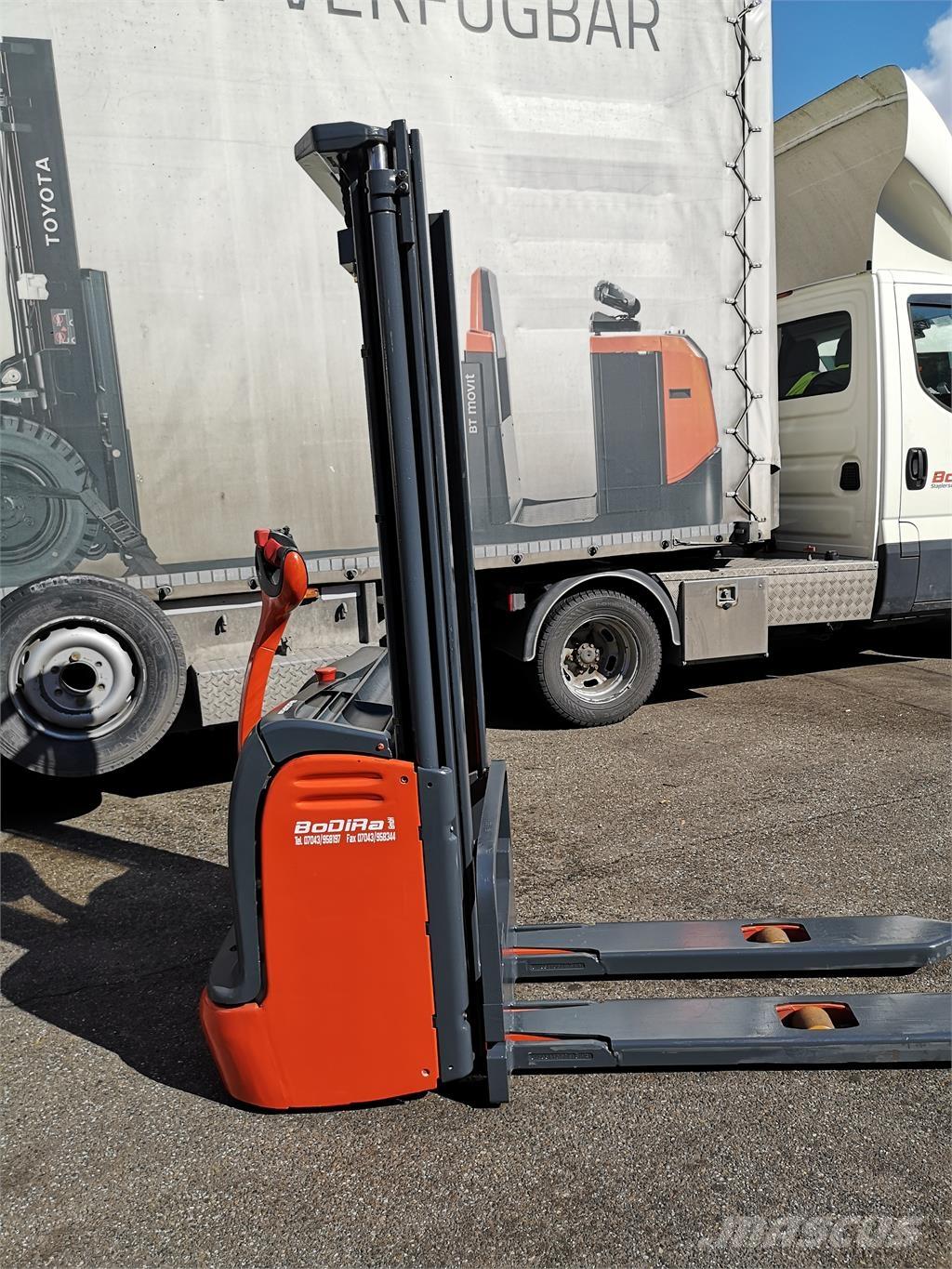 Linde L12 Ηλεκτρικά παλετοφόρα με ιστό