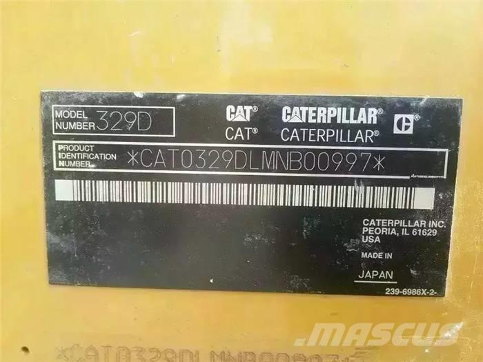 CAT 329 D Εκσκαφείς με ερπύστριες