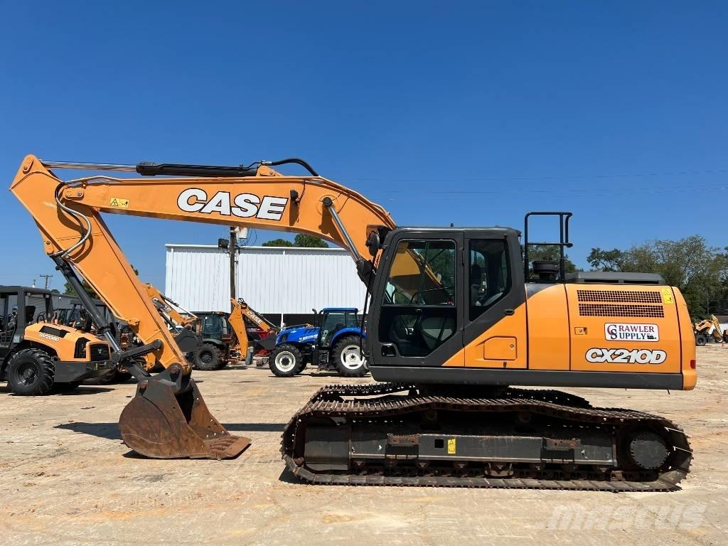CASE CX 210 D Εκσκαφείς με ερπύστριες