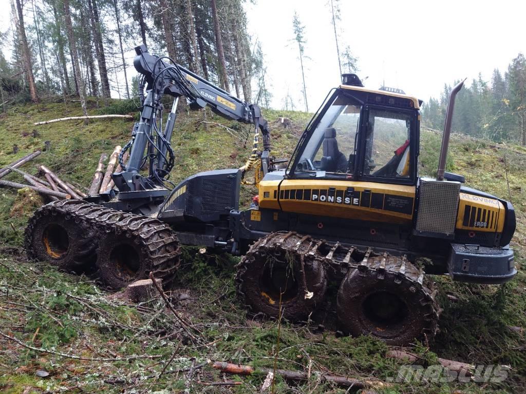 Ponsse ERGO 8W Θεριζοαλωνιστικές μηχανές