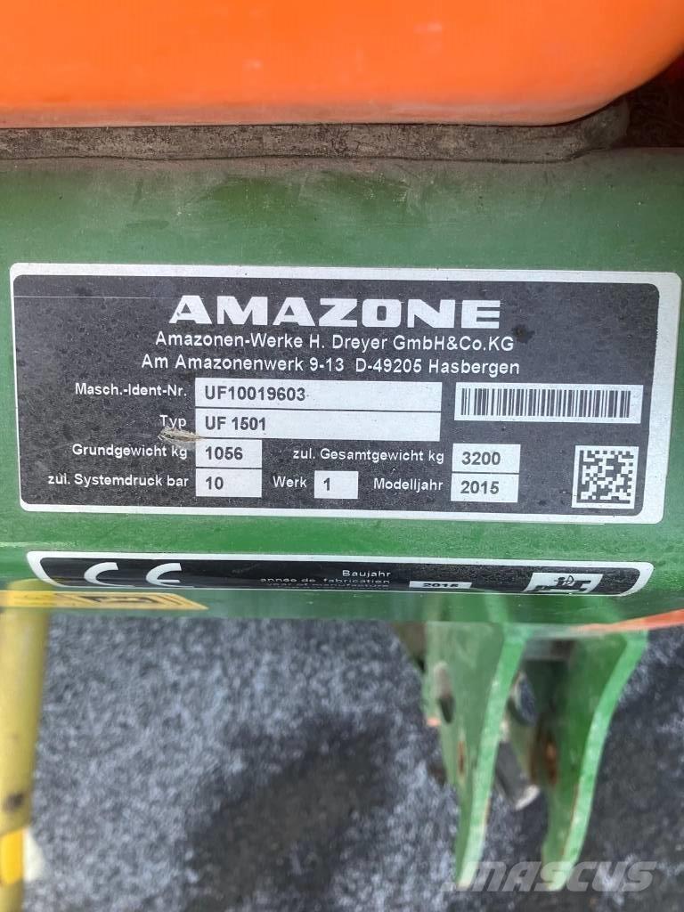 Amazone UF 1501 Αναρτώμενα ψεκαστικά