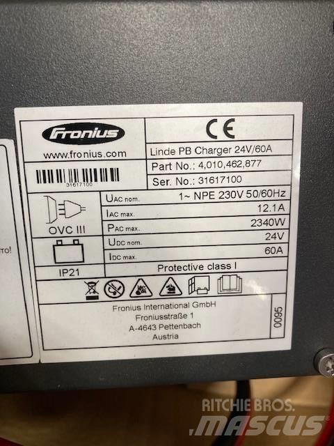 Linde L12AC/1171-01 Παλετοφόρα πεζού χειριστή με ιστό