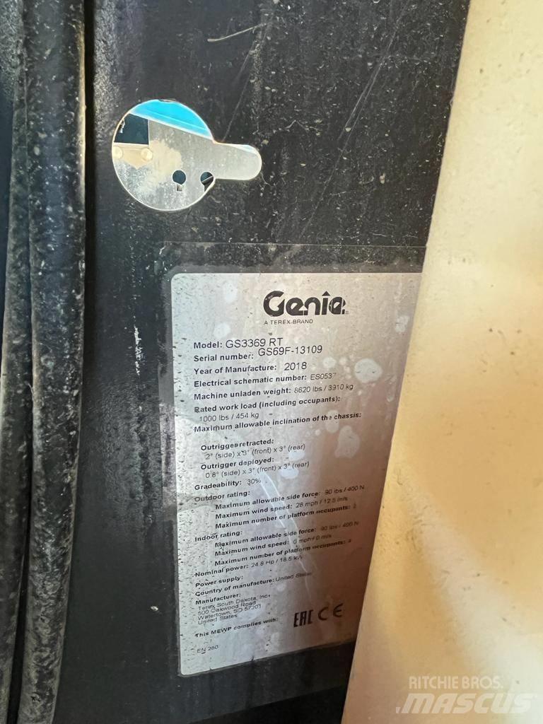 Genie 3369 Ανυψωτήρες ψαλιδωτής άρθρωσης