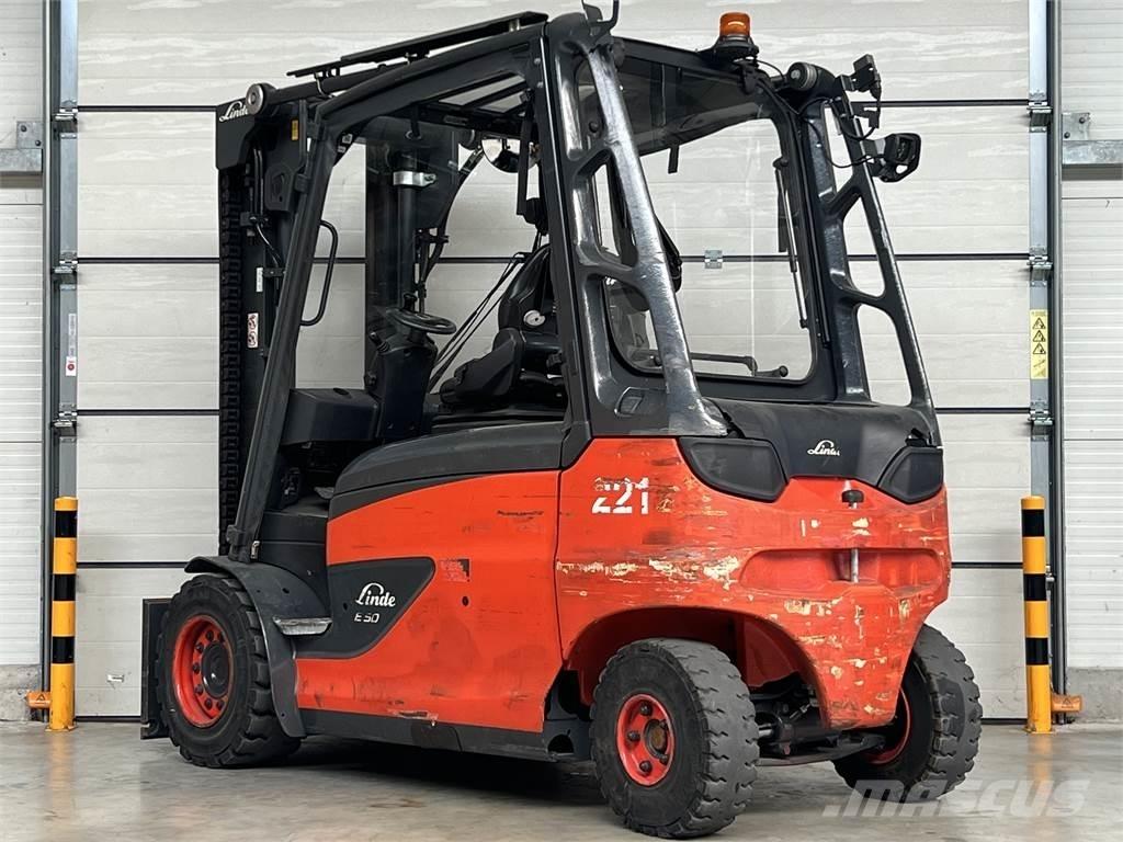 Linde E50HL-01 Ηλεκτρικά περονοφόρα ανυψωτικά κλαρκ