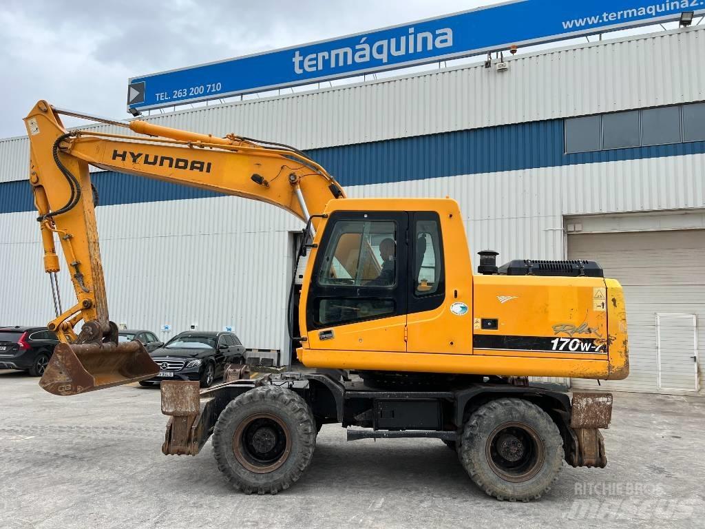 Hyundai R 170W-7 Εκσκαφείς με τροχούς - λάστιχα