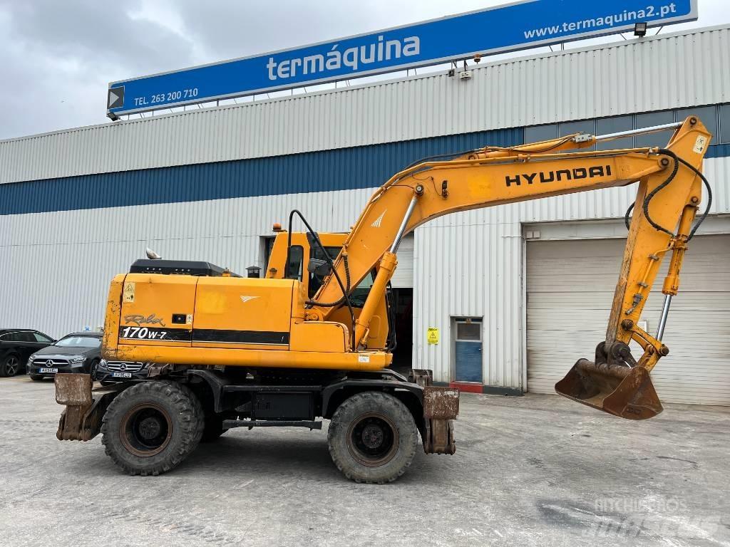 Hyundai R 170W-7 Εκσκαφείς με τροχούς - λάστιχα