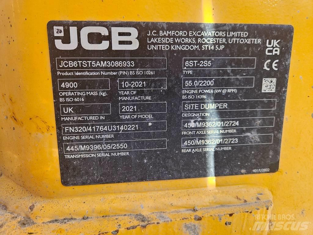 JCB 6ST-2S5 Σπαστό Dump Truck ADT