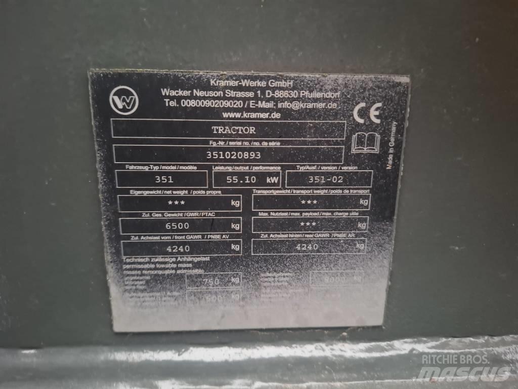 Kramer 480 Φορτωτές με λάστιχα (Τροχοφόροι)