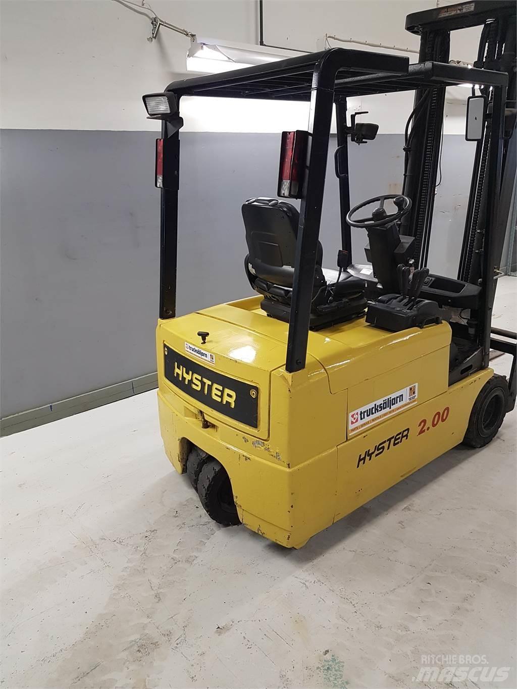 Hyster J2.00XMT Ηλεκτρικά περονοφόρα ανυψωτικά κλαρκ
