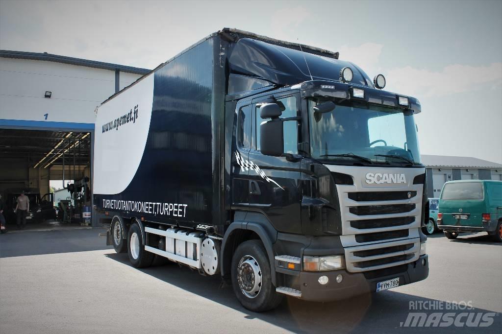 Scania R 560 Φορτηγά θρυμματισένου ξύλου