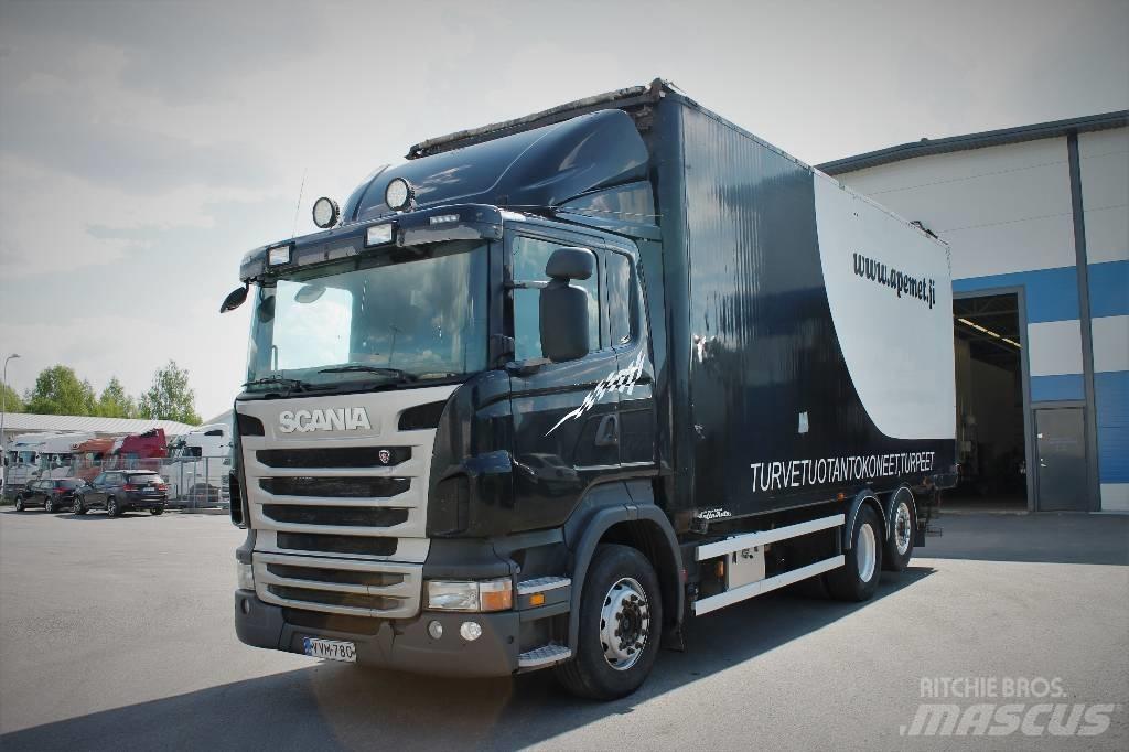 Scania R 560 Φορτηγά θρυμματισένου ξύλου