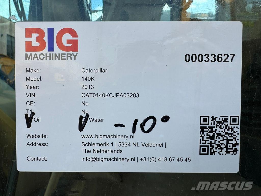 CAT 140K Γκρέιντερς