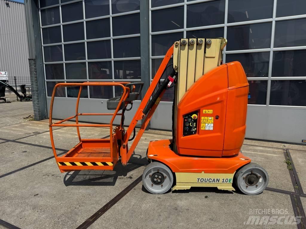JLG Toucan 10 E Ανυψωτήρες με κατακόρυφους πυλώνες