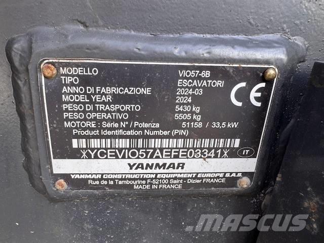 Yanmar Vio 57 Εκσκαφάκι (διαβολάκι) < 7t