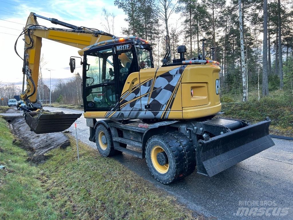 CAT M 317F Εκσκαφείς με τροχούς - λάστιχα