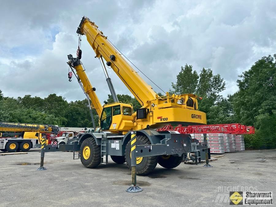 Grove GRT 8100 Γερανοί ανώμαλου εδάφους