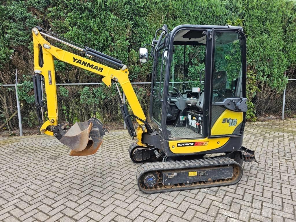 Yanmar SV 18 Εκσκαφάκι (διαβολάκι) < 7t
