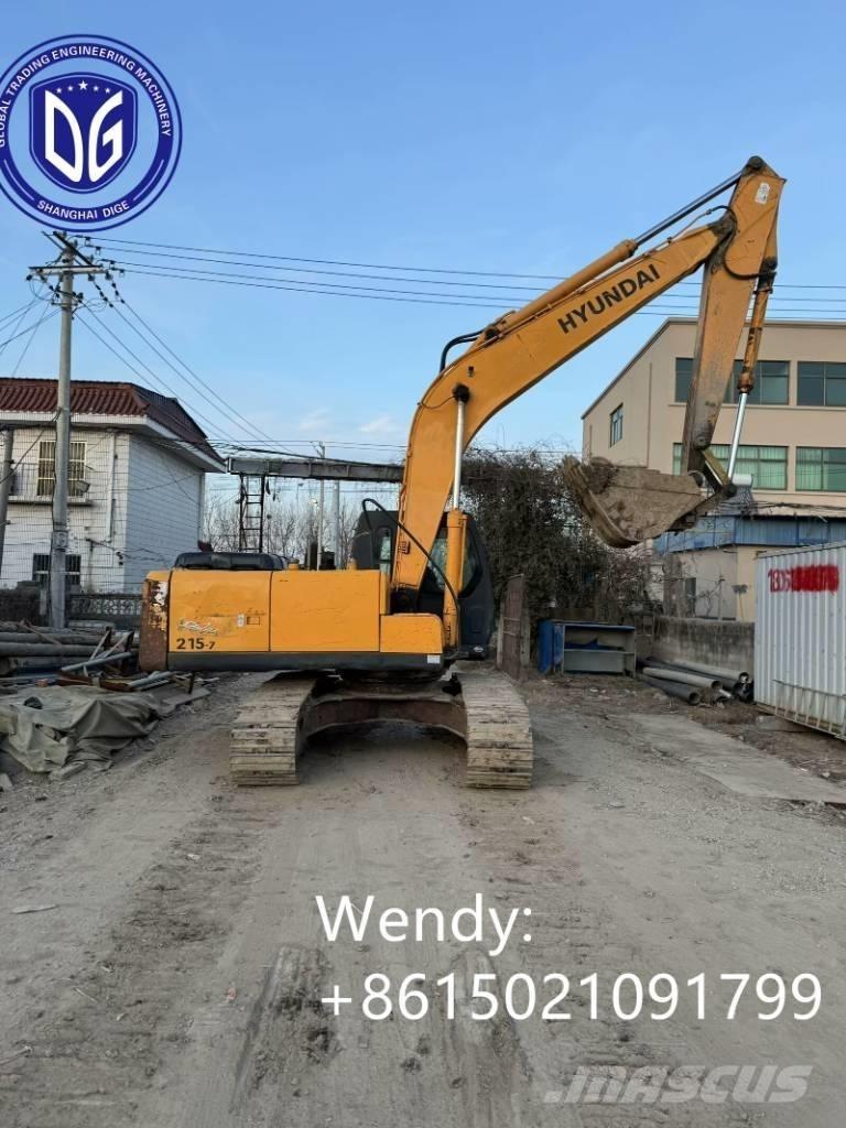 Hyundai 215VS Εκσκαφείς με ερπύστριες