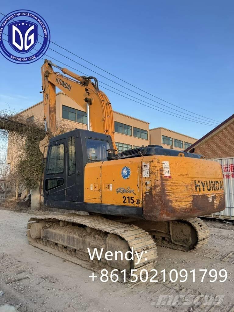 Hyundai 215VS Εκσκαφείς με ερπύστριες