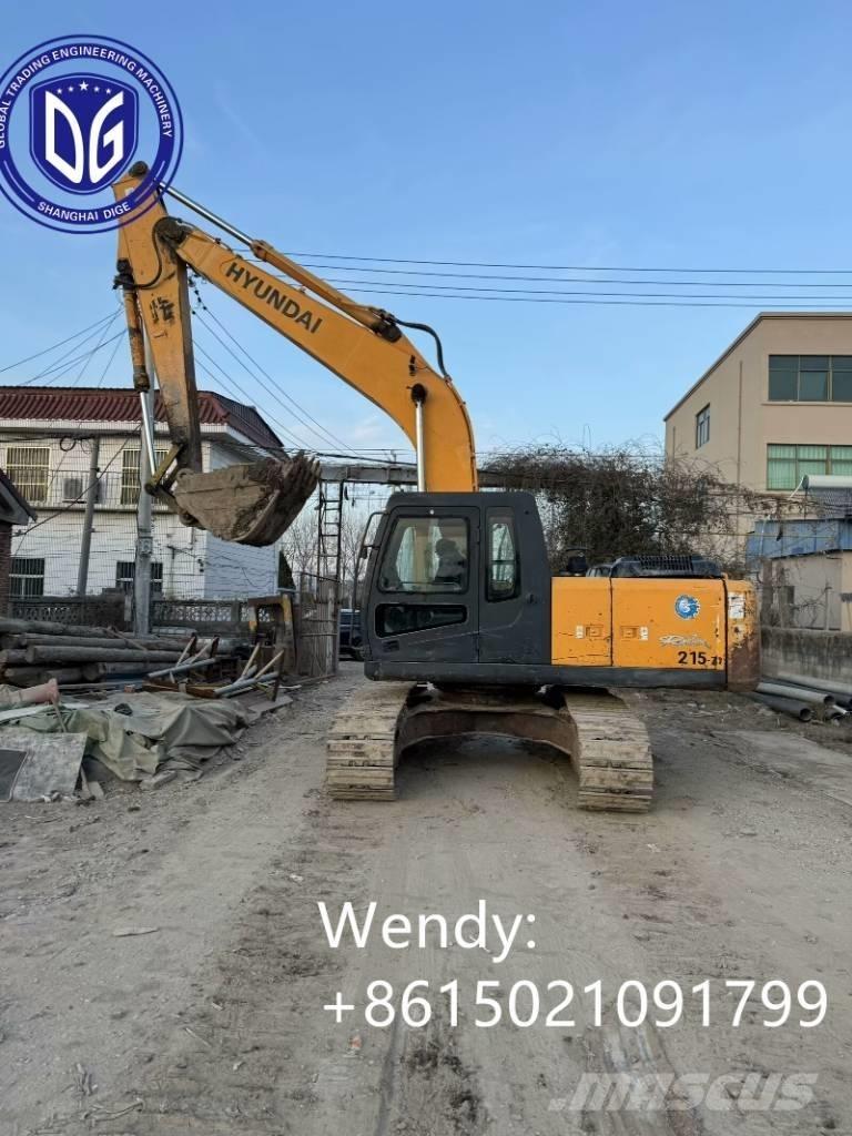 Hyundai 215VS Εκσκαφείς με ερπύστριες