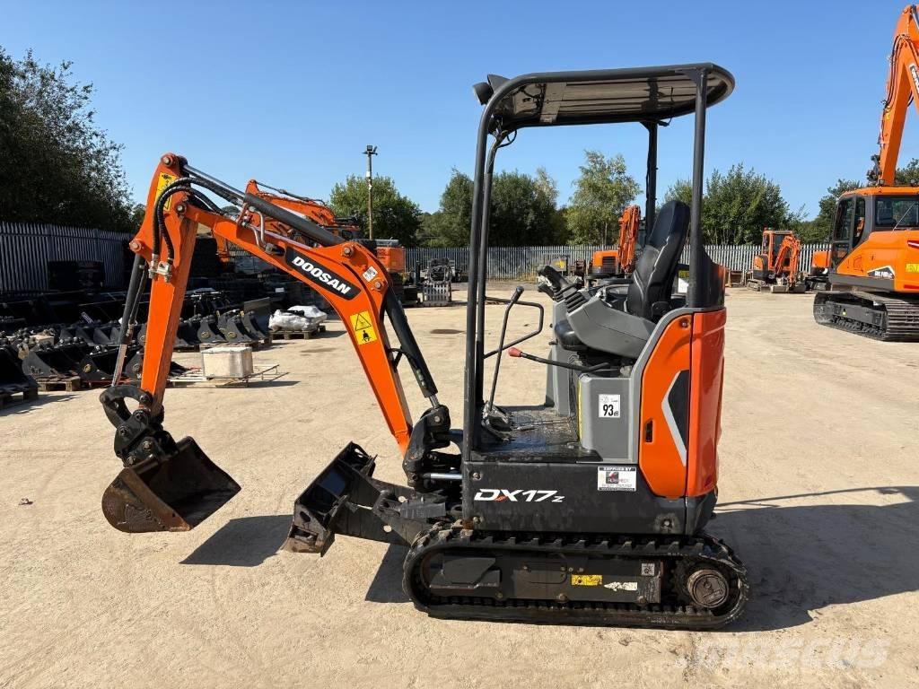 Doosan DX 17 Εκσκαφάκι (διαβολάκι) < 7t