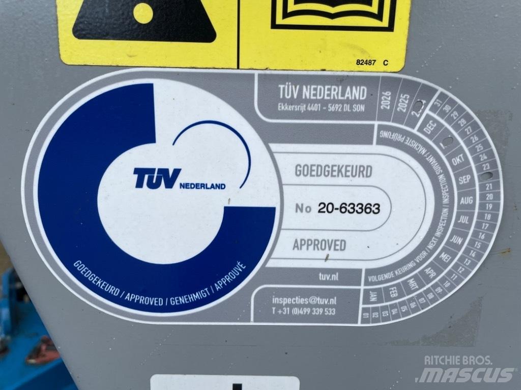 Genie TZ 34/20 Εναέριες πλατφόρμες τοποθετημένες σε ρυμούλκα
